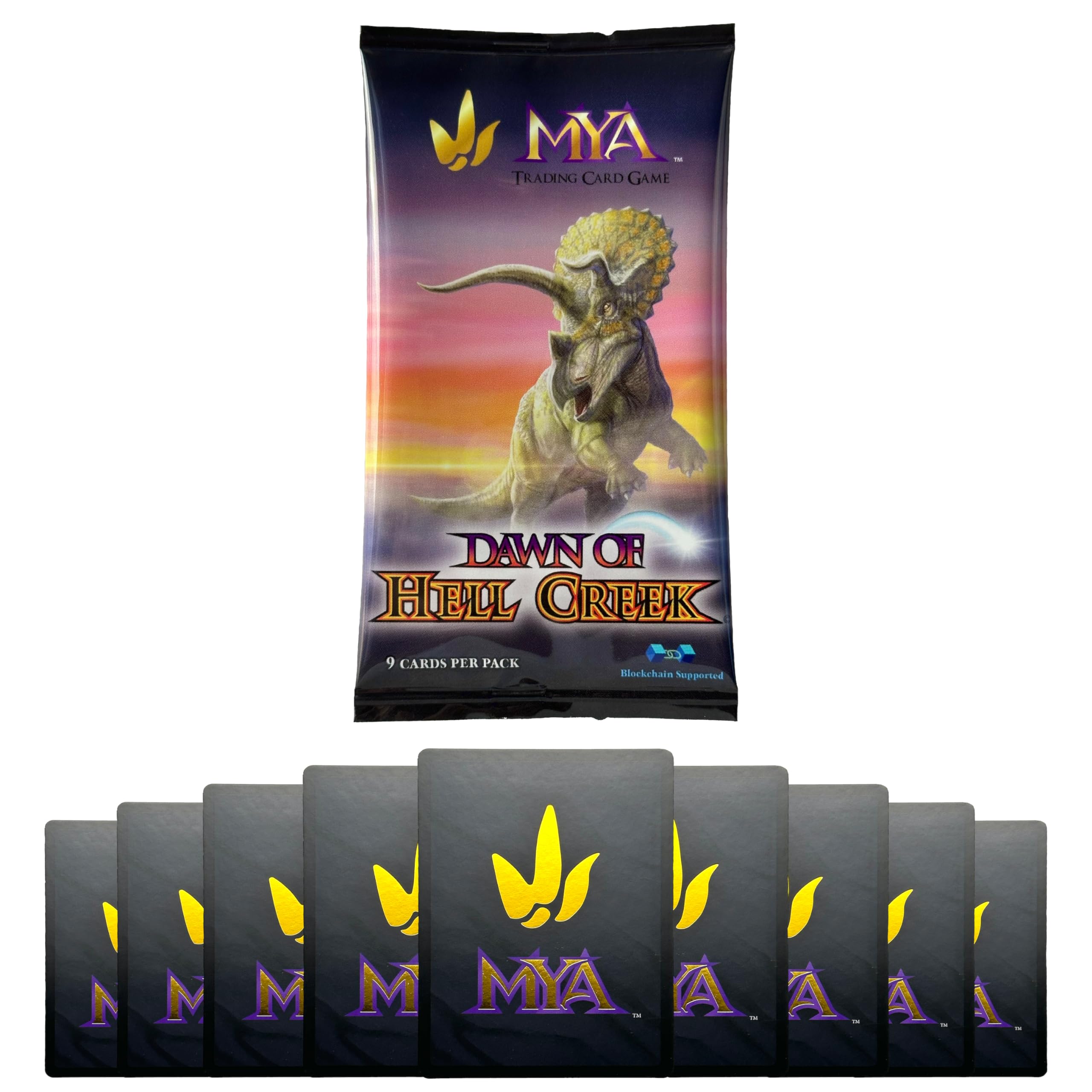 Amazon.com: MYA Trading Card Game Dawn of Hell Creek Booster Box